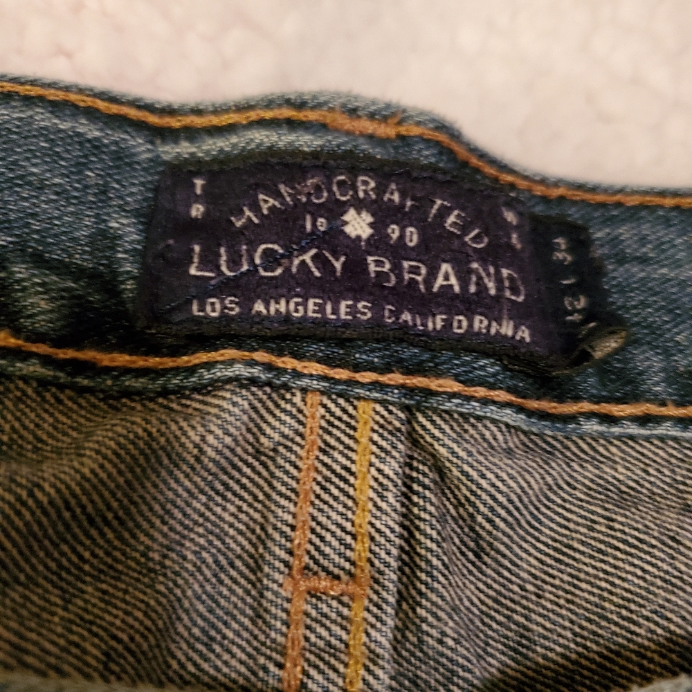 Lucky Brand men's 410 Athletic fit jeans size 42x34 - Picture 2 of 7
